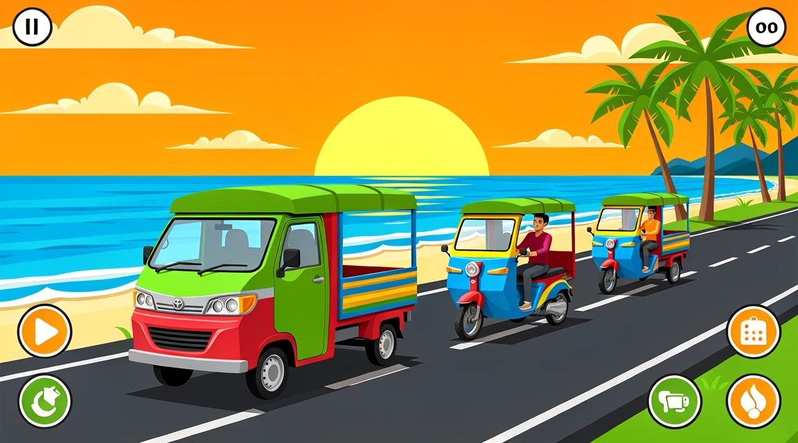 Coastal Cruisers gameplay